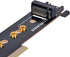 SilverStone Technology ECM28 1U Low Profile PCIe x4 to M.2 NVMe & M.2 SATA Adapter Card, SST-ECM28