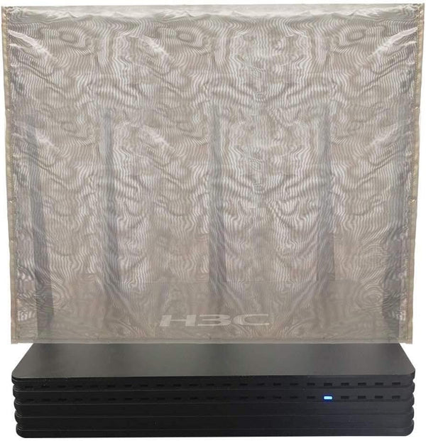 QYWOVPNBFCD WiFi Router Cover, EMI Shielding Router Cover - Dual-Sided Open WiFi Blocker