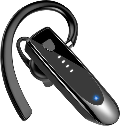 Atheewon Bluetooth Earpiece, Wireless Handsfree with Noise Cancelling Mic, 20Hrs Call Time