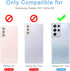 Kowauri Flip Case for Galaxy S21 Ultra - Leather Wallet with Card Slot and Magnetic Closure for Samsung Galaxy