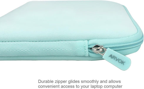 ARVOK 11 11.6 12 Inch Laptop Sleeve, Multi-Color & Size Choices, Water-Resistant Neoprene Notebook Computer Pocket