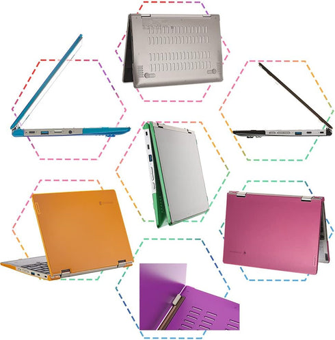 mCover Case for 2021~2022 11.6" Lenovo Flex 3i 11IGL05 Chromebook Laptop ONLY, Black