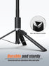 Jishane 61'' Tall Tripod for iPhone - Selfie Stick Tripod All in One Selfie Stick with Wireless Remote, Lightweight