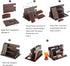 Gifts for Men, Wood Phone Docking Station, Key Holder Stand, Watch Organizer, Nightstand Gift for Husband, Dad, Birthday