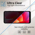Lyphpe (3 Pack) Privacy Screen Protector for Motorola Moto G Power (2022), 9H Tempered Glass, Case Friendly