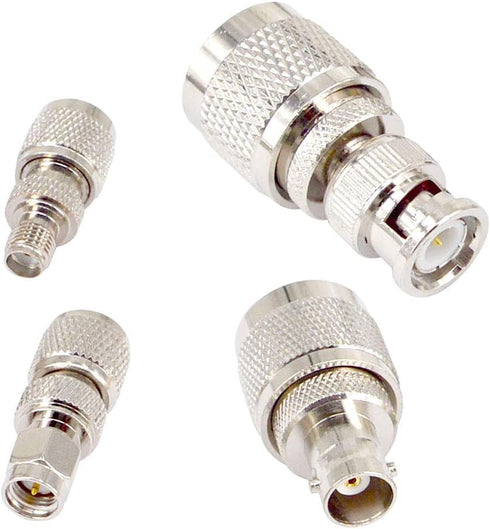 onelinkmore 20 Type Set UHF PL259 SO239 Mini UHF Adapter Kits UHF to SMA/BNC/MCX/FME/F/TNC/Mini UHF RF Coaxial Adapter
