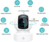Kasa Smart 2K+ 2-Way KC410S Kasa Indoor Pan/Tilt Wired Security Camera - Works as a Baby Monitor & Pet Camera, Motion