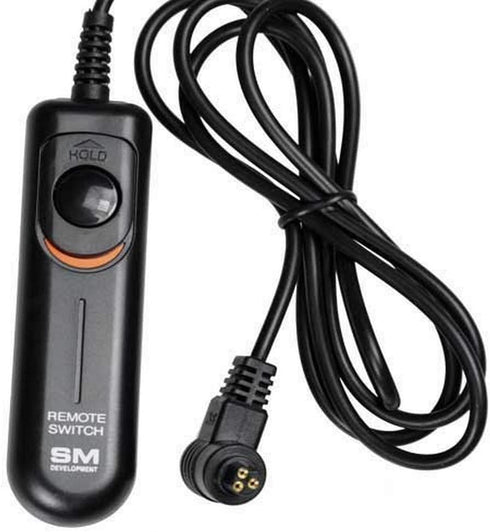 SMDV Remote Shutter Release Cable for Canon EOS 1D, 1DS Mark II, III, IV, 1DC, 1DX, Fully Compatible with Canon RS80N3