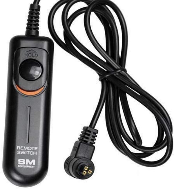 SMDV Remote Shutter Release Cable for Canon EOS 1D, 1DS Mark II, III, IV, 1DC, 1DX, Fully Compatible with Canon RS80N3