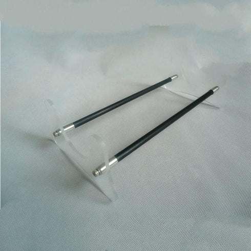 Generic 5mm 30-32cm Model Boats Display Stand Acrylic Supporting Base for Collectible Hobby DIY Spare Part Accessories