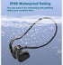 GZCRDZ Headset IPX8 Swimming Headset 32GB MP3 Bone Conduction Wireless Bluetooth Waterproof Outdoor Fitness Memory