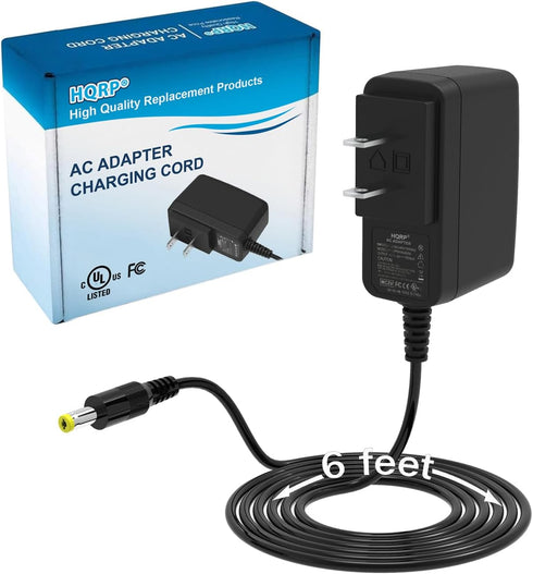 HQRP 6V AC Adapter for Sony AC-6013 RDP-M5IP RDP-M7iP Portable Speaker Dock, 6 Ft Long Cord