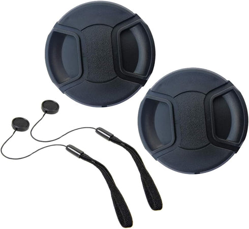 58mm Lens Cap Cover for Canon EF-S 18-55mm f/3.5-5.6 IS II/STM, Compatible for EOS Rebel T7 T6 T5 T8i & More