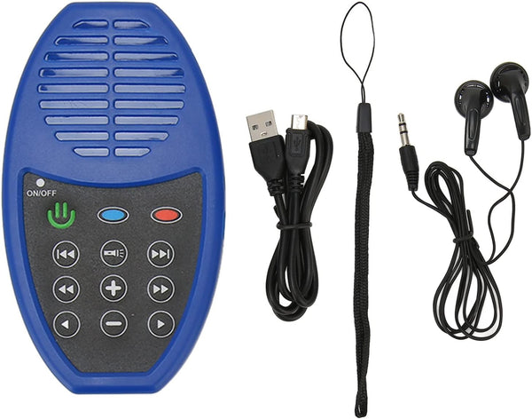 Jectse Audio Bible Player, 4GB 350mAh Solar Powered Electronic Reader for Seniors, Kids,