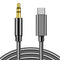 USB C to 3.5mm Audio Aux Jack Cable, Compatible with iPhone 15/15 Pro Max, Google Pixel 8/8 Pro, Galaxy S24/S23 Ultra