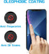 MANTO 3 Pack Tempered Glass Screen Protector for iPhone 11/XR 6.1" - Full Coverage, 3D Touch, Anti-Fingerprint.