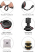 SIMOLIO Wired Kids Headphones with Boom Microphone, 3 Levels Hearing Protection for School, Gaming, Durable Headsets