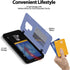 GOOSPERY Card Holder Wallet Case for Samsung Galaxy S9 Plus (2018), Magnetic Door Closure, Protective Dual Layer Bumper