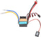 Drfeify 480A Brushed Speed Controller ESC, 480A RC ESC with Cooling Fan