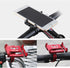 GUB Aluminum Alloy Universal Phone Mount Holder for Bicycle & Motorcycle, Adjustable for iPhone X XR Xs 7s 8 Plus,