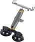 Dual Suction Cup Base with 1" Ball, Heavy Duty 2 Suction Car Mount Base Compatible with RAM Mounts and Other B Size