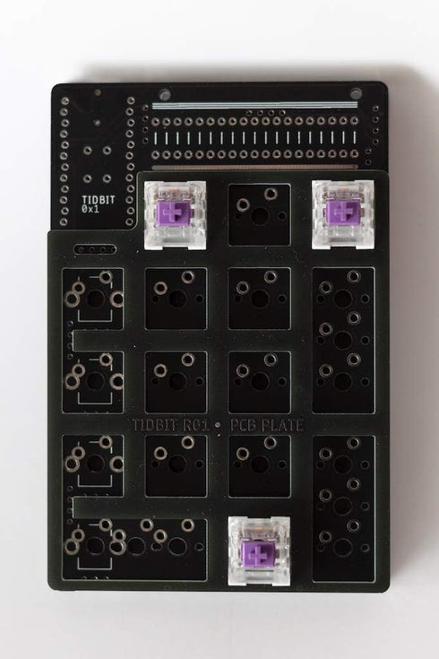 OEM FR4 Plate for Tidbit 19-Key Mechanical Numpad Kit - Black