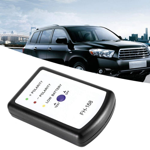 Qiilu Speaker Polarity Tester, Auto Car Audio Speaker Horn Tester Phase Meter