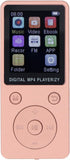 Fabater MP3 Player, Bluetooth 5.0 64GB Builtin 1.8 Inch Screen Bluetooth MP3 Player,