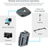 UTEBIT Arcac/F38 Setup 1/4" 3/8" Quick Release Plate Kit, Interface Camera Quick Release Plate Mount Quick w/ to Screw
