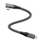 Short USB C to USB C Cable 1.65Ft, 20Gbps Data Transferring Cord 4K 100W PD Charging Compatible with Thunderbolt 3/4