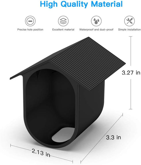 HOLACA Weatherproof Silicone Skin (3 pcs) for Arlo Ultra 4K, Arlo Pro 3, Arlo Pro 4 - Anti-Scratch Protective Cover