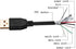30Ft, Cameras(10M/30Ft) Tan QY USB A to A Male Cable Double End USB Cord with Gold-Plated Connector for Hard Drive