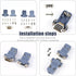 JRready ST6237 DB9 Connector - 20 PCS 9 Pin Gray Plastic Hoods Set of Crimp Solder D-Sub Connector Assortment Kit