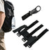 Lixternum Portable Speaker Mount for Bike, Waterproof Hook and Loop Fastener Strap Holder, Adjustable Strap Bike
