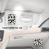 M-Plateau Phone Card Holder, Stick On Leather Phone Wallet with Snap Closure for iPhone 14 Case and Most Smartphones