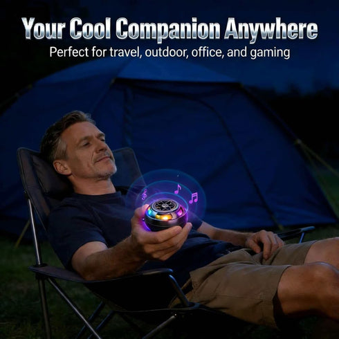 Starphen 2026 6.0 Speaker with Fidget Spinner , New Bluetooth Fidget Toys for Adults Men, Metal Spinning Speaker