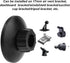 Goktvai 0.67in/17mm 16 15 14 13 12 Magnetic Phone Mount Base, Phone Holder Ball Head Socket for Car Dashboard Air Vent