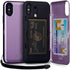TORU CX PRO II Wallet Case for iPhone Xs/iPhone X | Protective Shockproof Heavy Duty Cover with Hidden Card Holder &