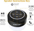 HAISSKY Bluetooth Shower Speaker, Portable Wireless Speaker with Suction Cup, IP67 Waterproof for Phones, Tablets, and