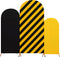 RimCereal Construction Birthday Party Arch Cover Set of 3 Construction Arch Backdrop Spandex