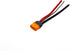 Spektrum Connector: IC3 Device with 4" Wires, 13 AWG, SPMXCA305