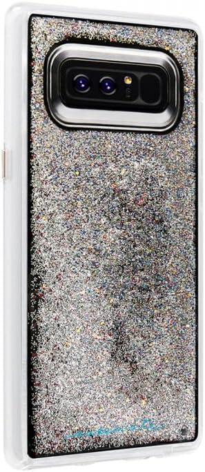 Note 8 Case by Case-Mate - WATERFALL - Iridescent Liquid Glitter - Military Drop Protection for Samsung Galaxy