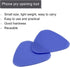 MECCANIXITY 50pcs Dark Blue Plastic Phone Pry Opening Tools 1mm Thick for Mobile Repair, Guitar Picks