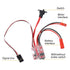 JUZITAO 3PCS 20A 2KHz 2S RC Brushed ESC Motor Mini Speed Controller Forward Reverse Brush Brake RC for RC Car Boat Tank