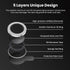 Tensea Camera Lens Protector for iPhone 13 Pro/Pro Max, Bling Protection Cover, Tempered Glass, Diamond Metal Ring
