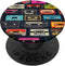 Retro Life Music Lover Cassette PopSockets Standard PopGrip for National Retro Day