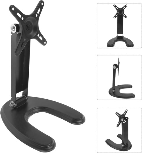 Garneck 14-27 Inch Universal Tv Pedestal Stand for Flat Screen Tvs for Home Living Room Use