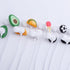 QearFun Cartoon Silicone Earbuds for Kids, 6pcs Different Pattern, Wired Earbud & in-Ear Headphones Gift for School