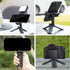 Generic 16/15/14 Mini Tripod with Phone Holder & Dual Cold Shoe Mount - Universal Smartphone Stand for iPhone Pro Max
