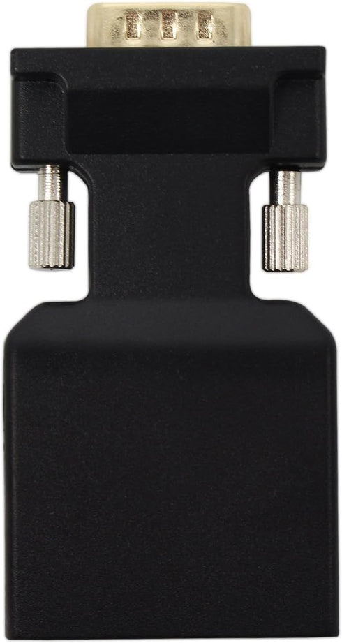 VGA to HDMI Converter 1080P Adapter with Audio Cable and USB Cable for PC Laptop to HDTV